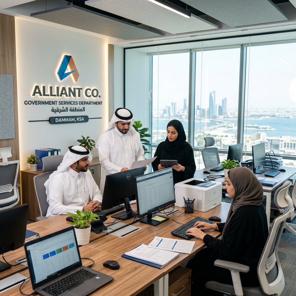 Alliant Co. B2B corporate services and tech distribution in Dammam